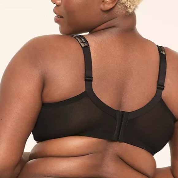 Cacique Modern Lace Covered Unlined Bra - Picture 2 of 9